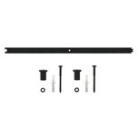 Intersteel Schuifdeursysteem – tussenrail 90 cm mat zwart Intersteel Schuifdeursysteem – tussenrail 90 cm mat zwart