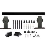 Intersteel Schuifdeursysteem Basic Top mat zwart Intersteel Schuifdeursysteem Basic Top mat zwart