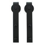 Intersteel schuifdeursysteem - Set van 2 hangrollen Basic zwart Intersteel schuifdeursysteem - Set van 2 hangrollen Basic zwart