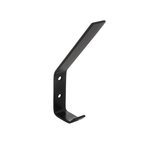 Intersteel kapstokhaak 135mm gebogen zwart Intersteel kapstokhaak 135mm gebogen zwart
