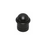 Intersteel deurstopper met ring mat zwart Intersteel deurstopper met ring mat zwart